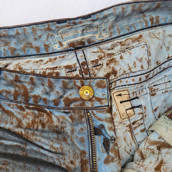 Robin's Jean | Jeans | New Mens Robins Jean Long Flaps Straight Leg ...